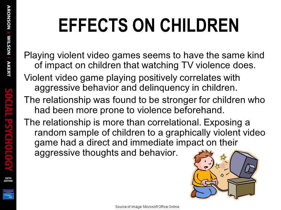 The impact of television violence in relation to juvenile delinquency